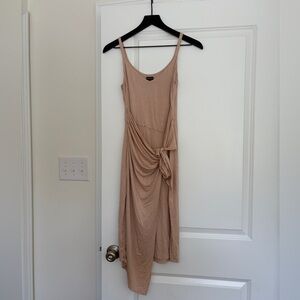 Marciano Nude Wrap Dress Size Small